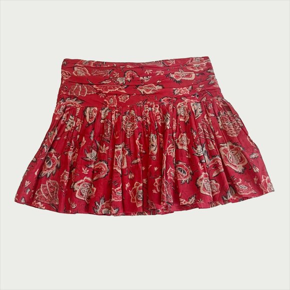 ÉTOILE ISABEL MARANT floral Print Mini Skirt - Picture 2 of 12